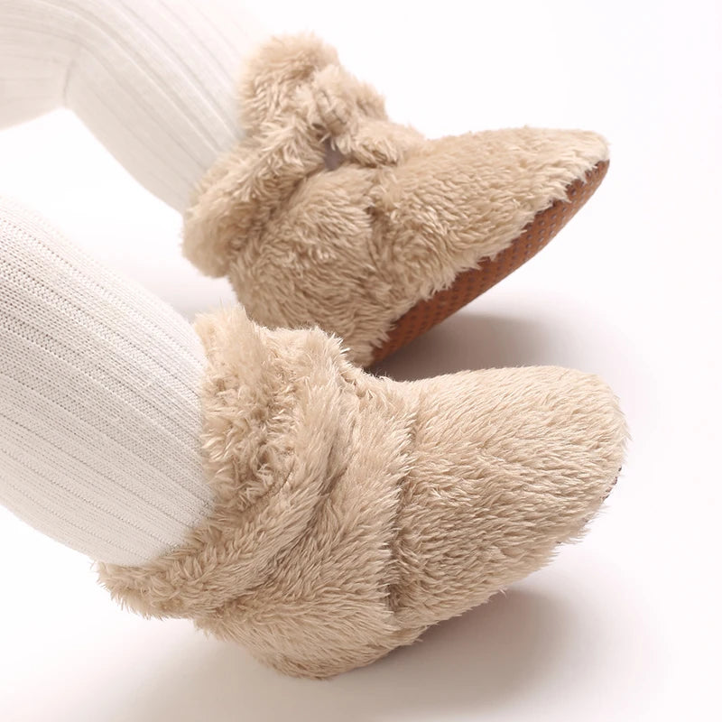 Chaussons Polaire Bébé Antidérapants