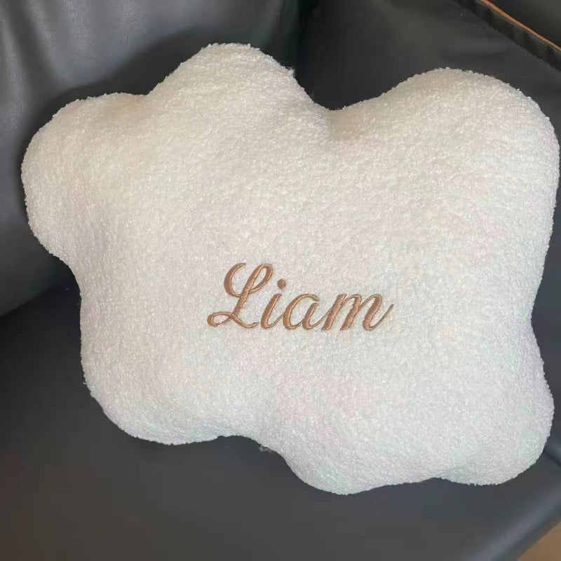 Coussin Bébé Nuage Personnalisable en Laine