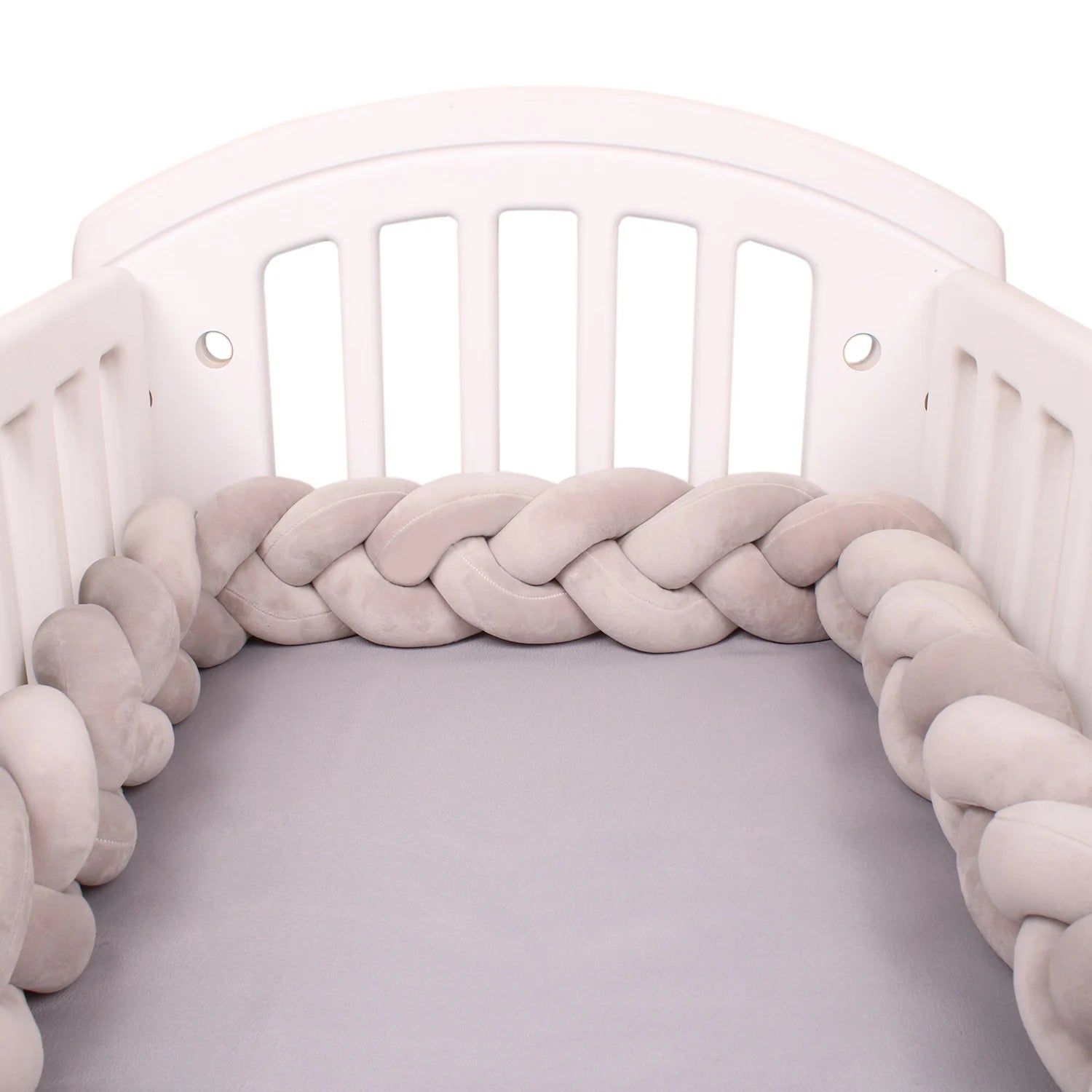 Tour de Lit Bébé Tressé Décoratif