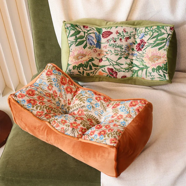 Coussin Lombaire Décoratif Jacquard - Motif Moderne