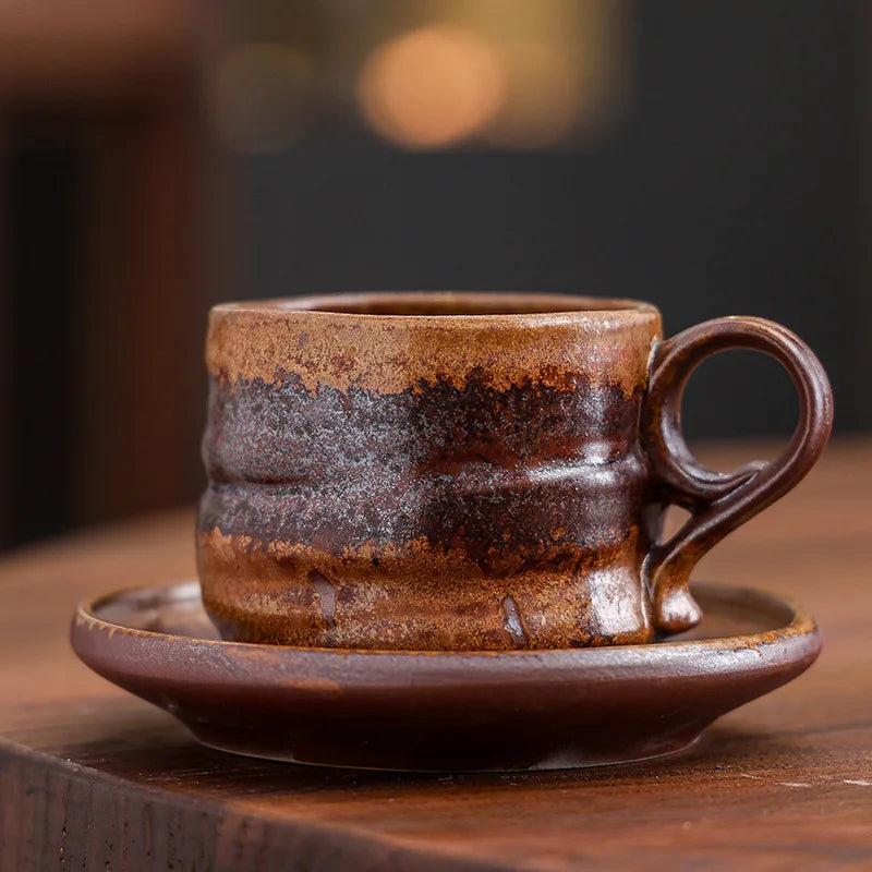 Kiln-Glazed Coffee Cup – Handmade Japanese Style