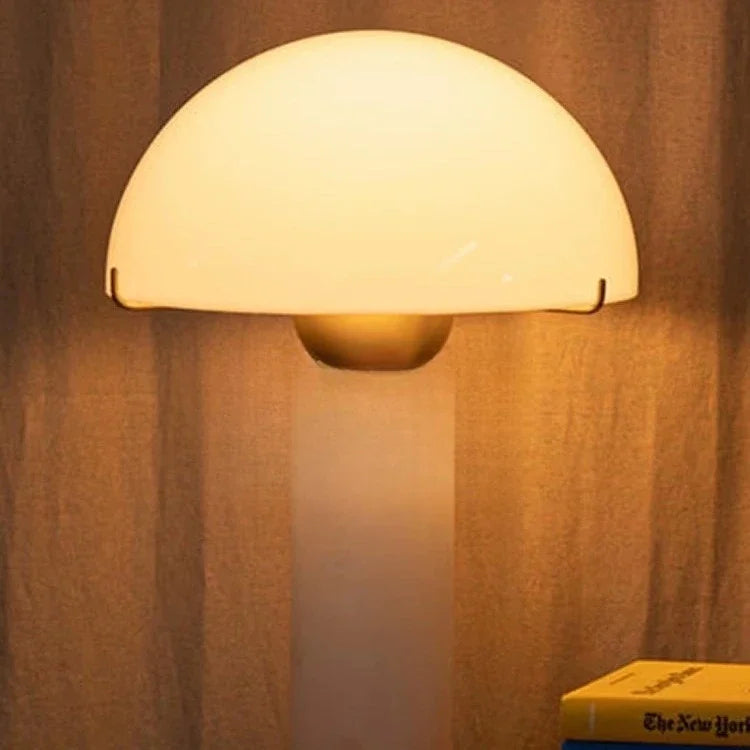 Lampe de Table Effet Marbre - Design Postmoderne