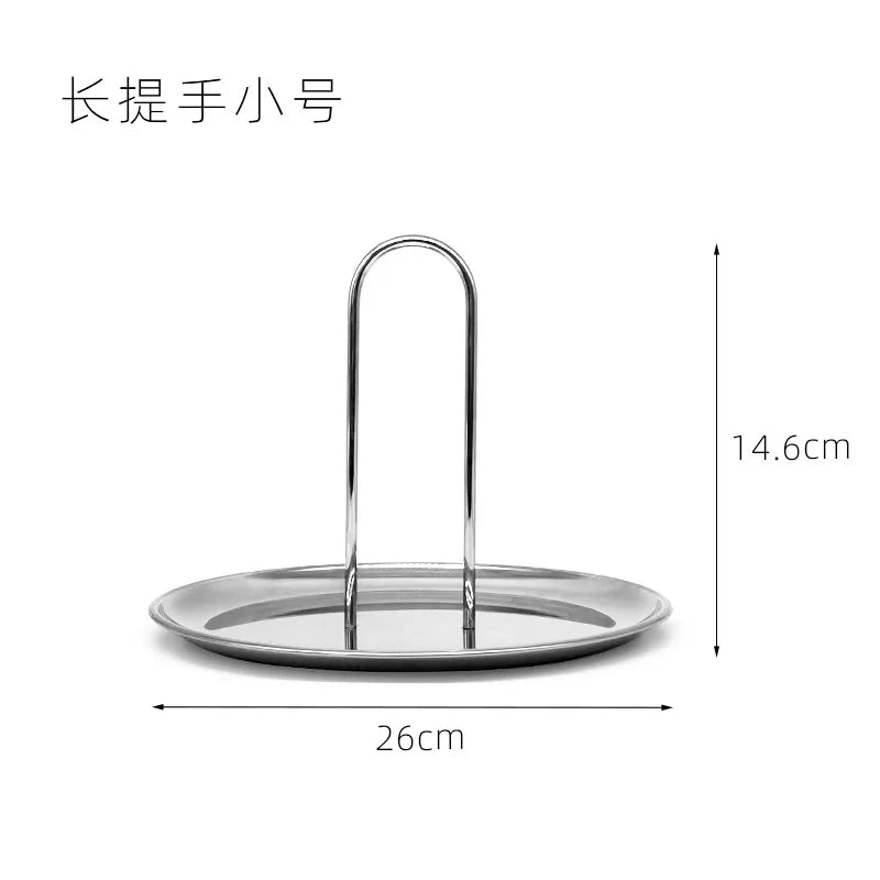 Stainless Steel Carry Tray – Decorative Storage Tray