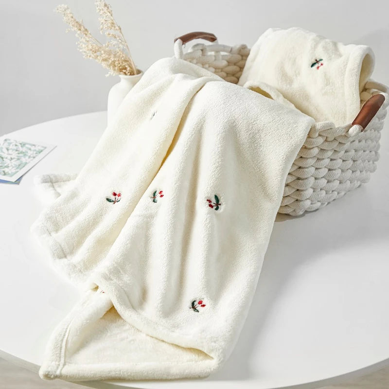 Couverture Bébé Polaire d'Hiver