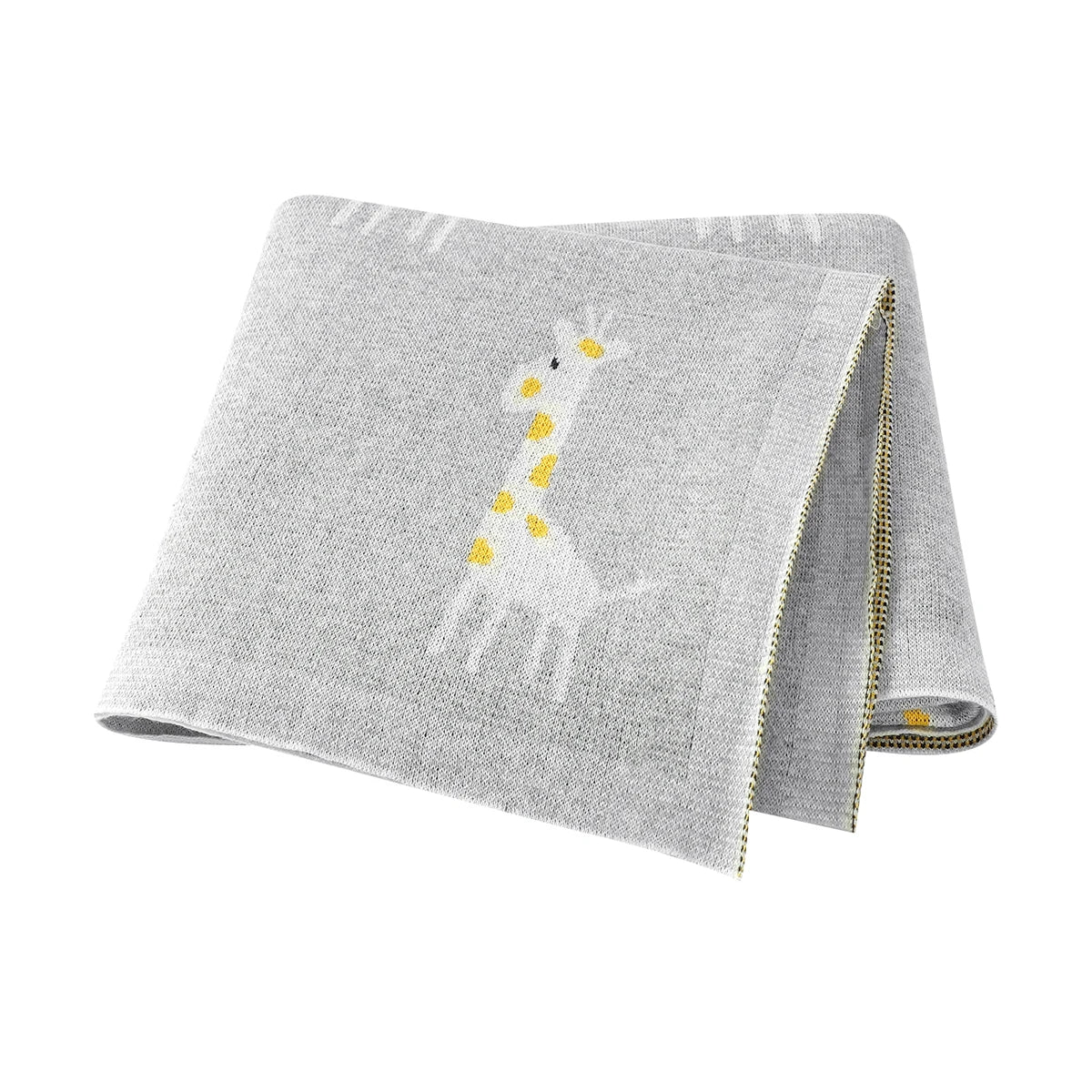 Couverture Bébé Tricotée en Coton Douce