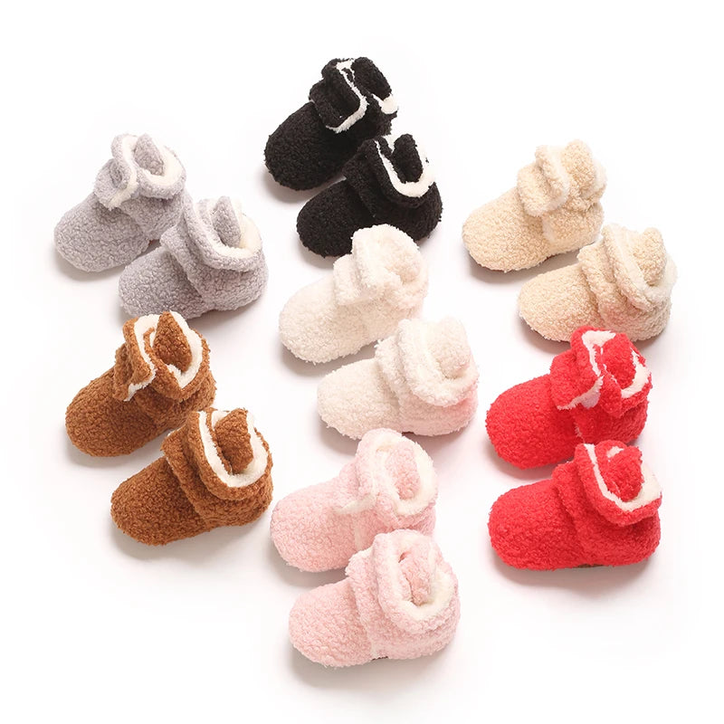 Chaussons Polaire Bébé Antidérapants