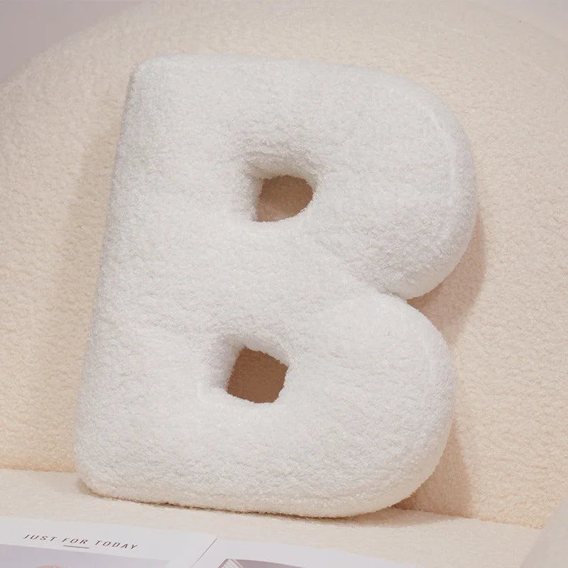 Coussin Lettres Alphabet Décoratif