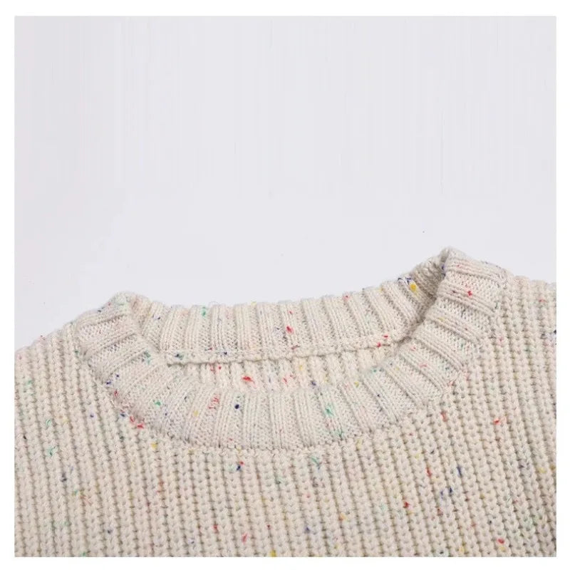 Pull Enfant Tricoté Manches Longues