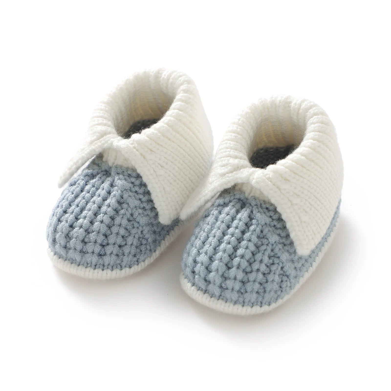 Bottines Bébé Tricotées Patchwork