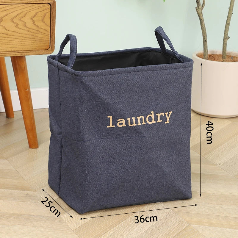 Panier à Linge Pliable en Jute