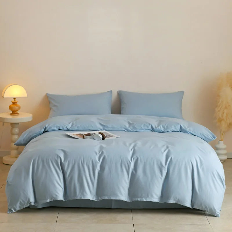 Parure de Lit en Coton Égyptien 3 Pièces