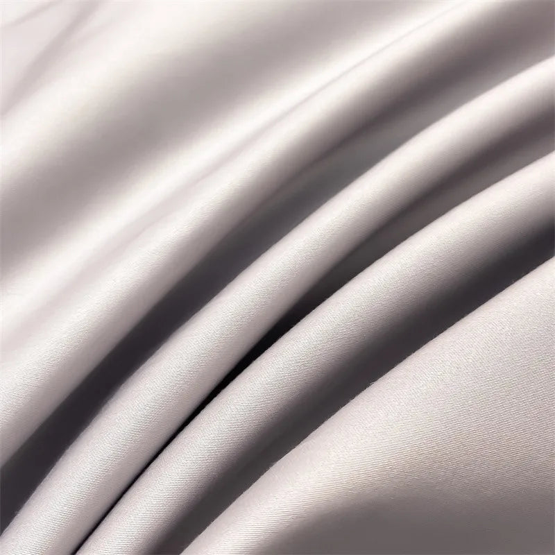 Parure de Lit Coton Égyptien 1000TC Ultra Douce 4 Pièces