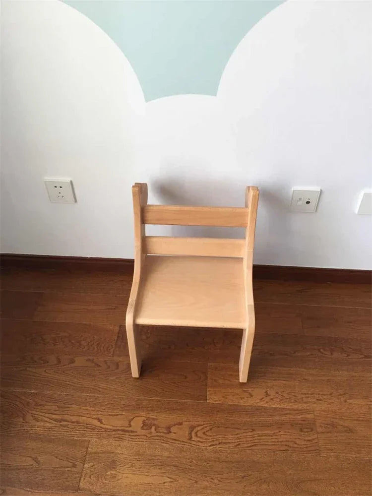 Chaise Enfant Nordique en Bois Massif