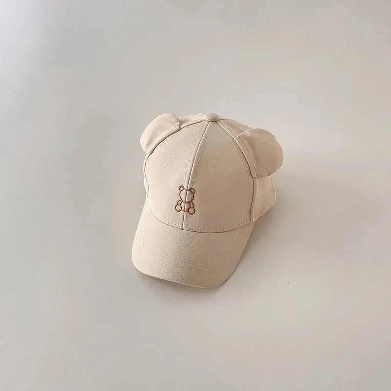 Casquette Bébé Ourson avec Oreilles