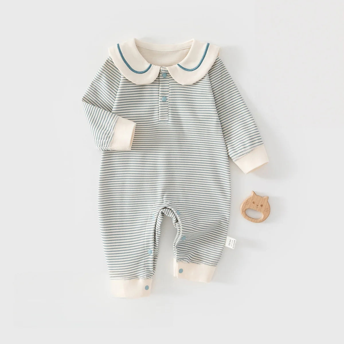 Body Bébé Col Marin en Coton