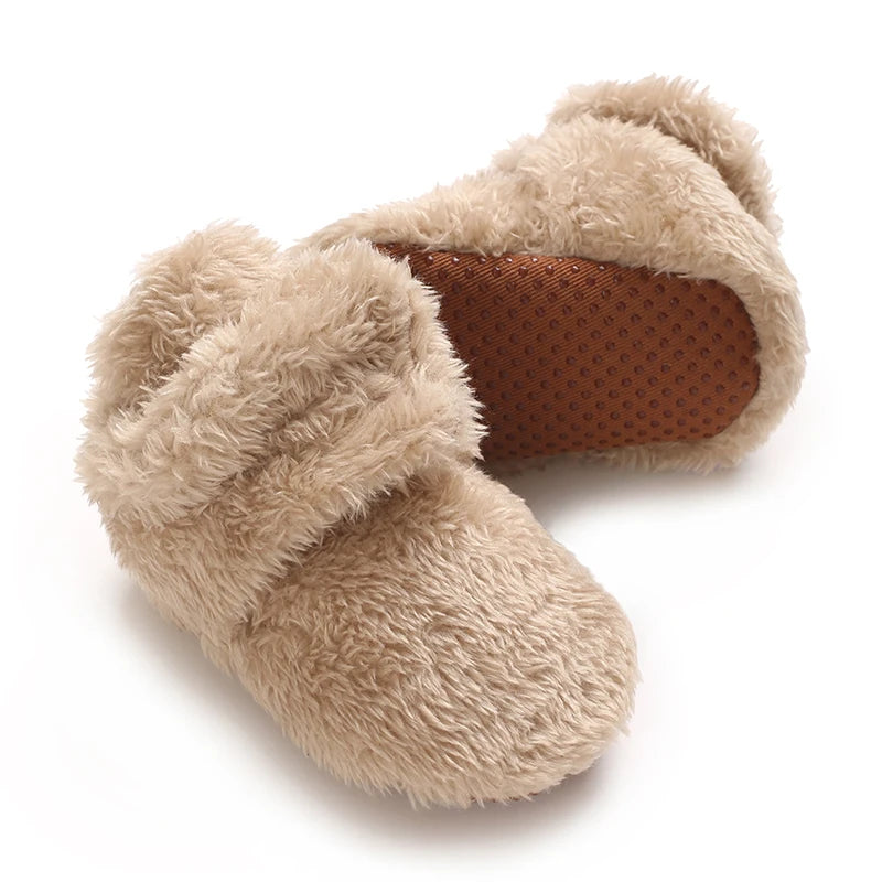 Chaussons Polaire Bébé Antidérapants
