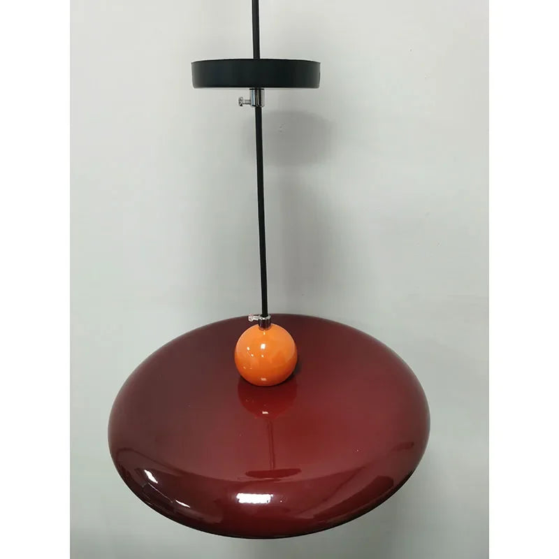 Suspension Soucoupe Volante - Style Français Minimaliste Crème