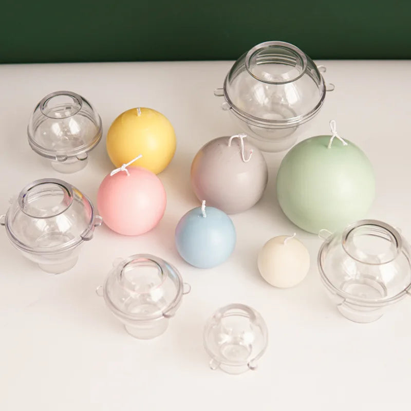 Moule DIY Acrylique Sphérique pour Bougies