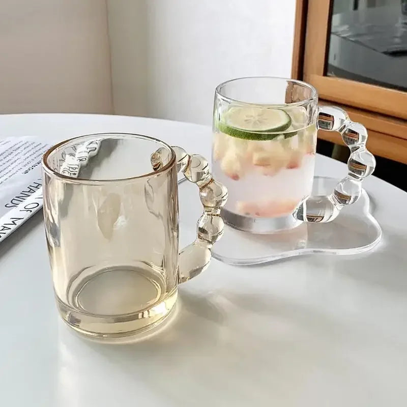 Tasse à Café Européenne Luxe Anse Style Bulle
