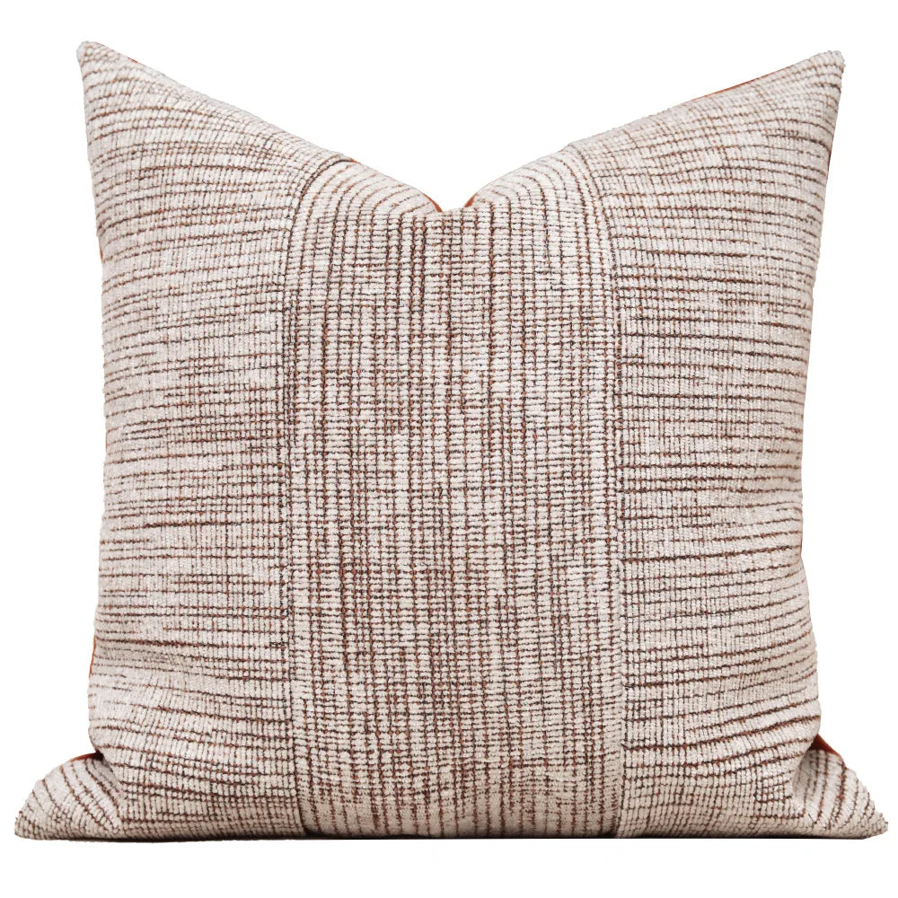 Housse de Coussin Rouge Royal Grand Format Forêt Fantastique