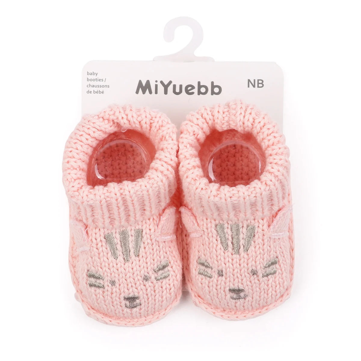 Chaussons Bébé Tricotés Motif Cartoon 0-3 Mois