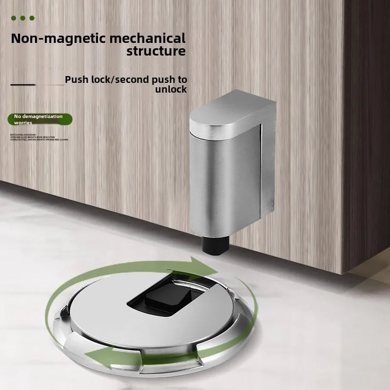Butoir de Porte Magnétique Ajustable Sans Perçage