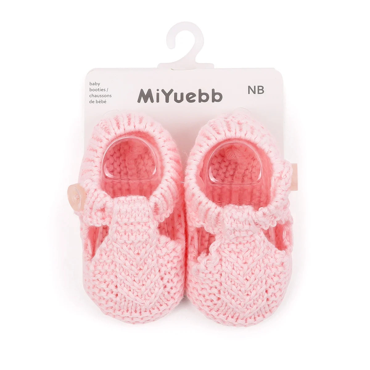 Chaussons Bébé Tricotés Motif Cartoon 0-3 Mois