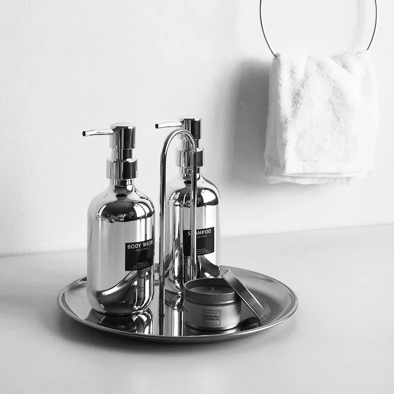 Stainless Steel Carry Tray – Decorative Storage Tray