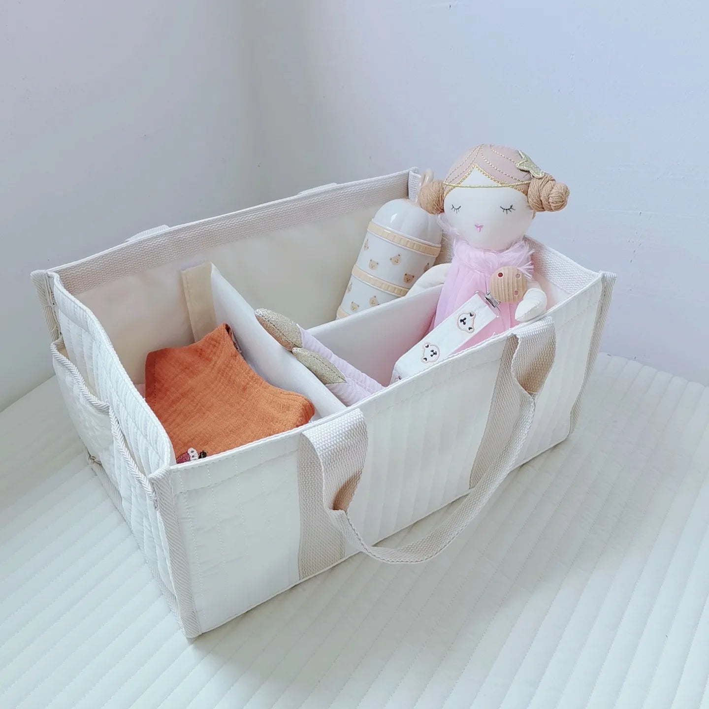 Organisateur de Couches Matelassé Portable