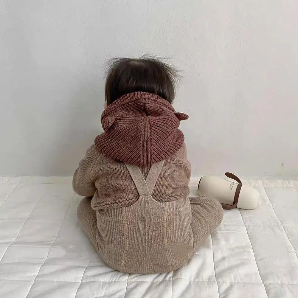 Cagoule Enfant Chaude Cache-Oreilles Hiver
