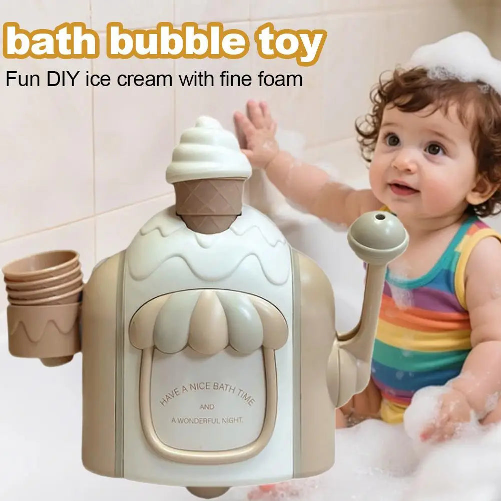 Jouet de Bain Machine à Glace en Mousse