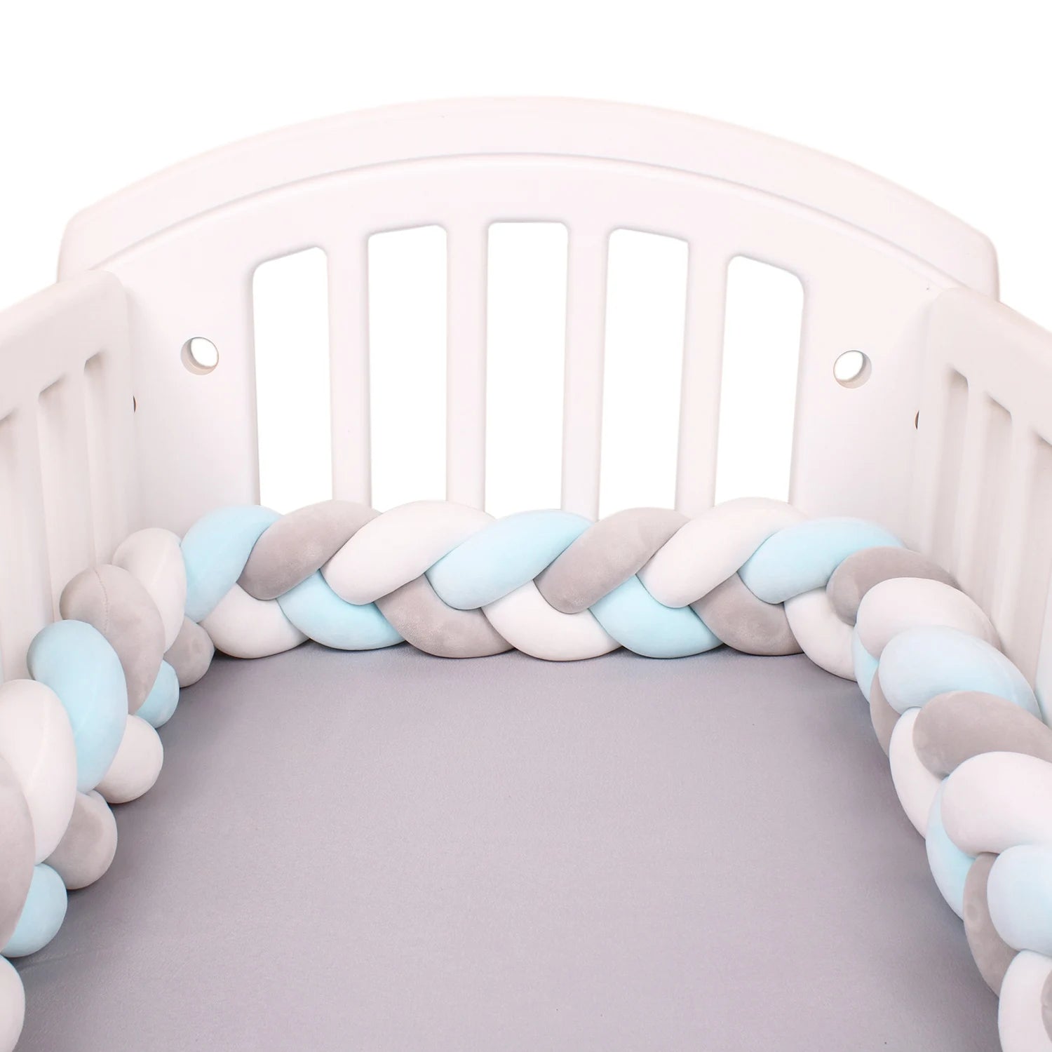 Tour de Lit Bébé Tressé Décoratif