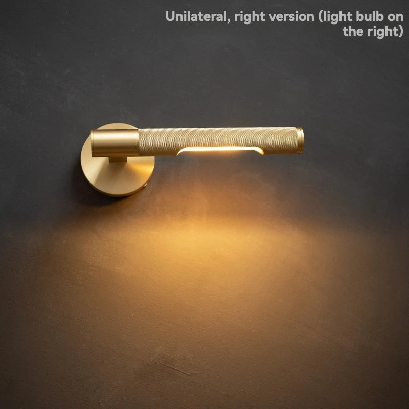 Copper Mirror Front Light – Nordic Bathroom Wall Lamp