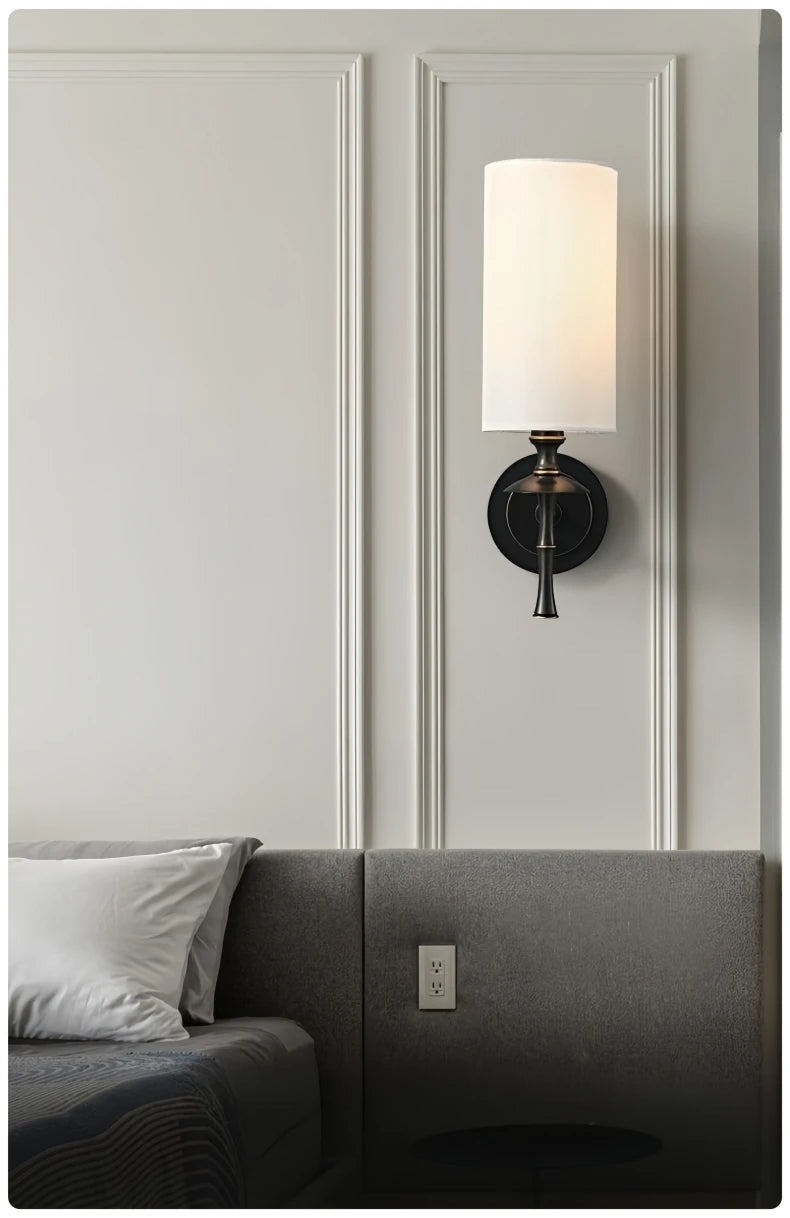 Applique Murale Cylindrique Haute Style Classique Chaleureux