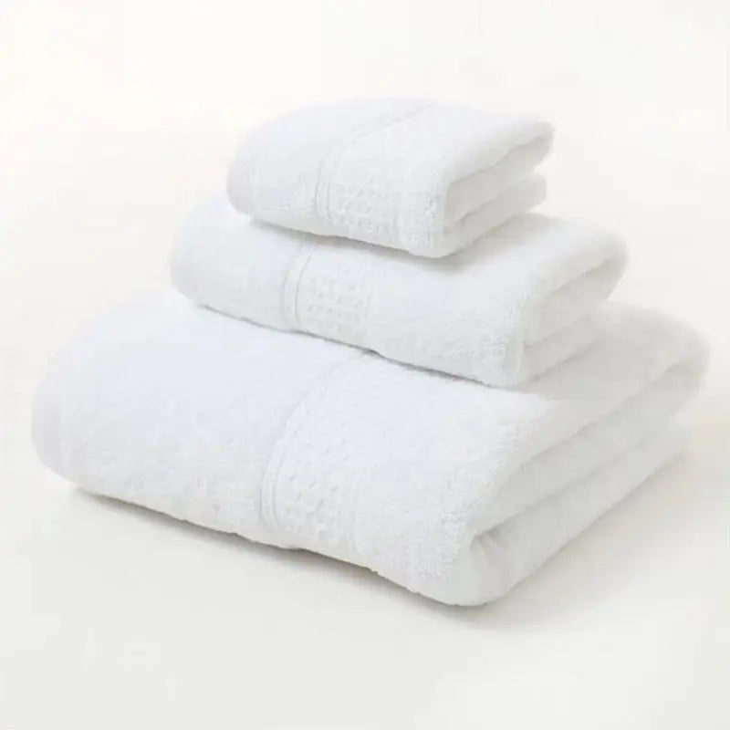 Luxury Cotton Towel Set – Bath, Hand & Washcloth