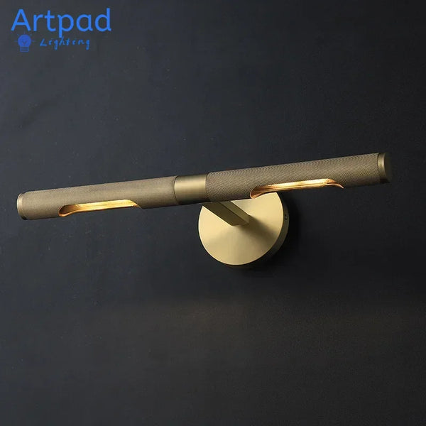 Copper Mirror Front Light – Nordic Bathroom Wall Lamp