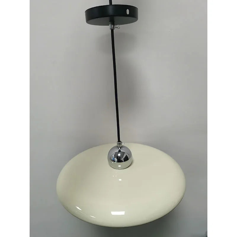 Suspension Soucoupe Volante - Style Français Minimaliste Crème