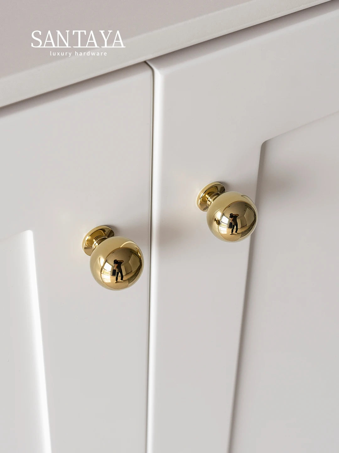 Brass Cabinet Handle – PVD Gold Finish