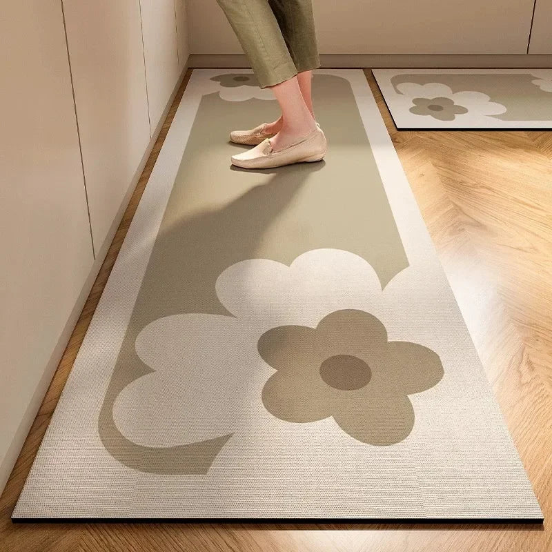 Japanese Style Diatomite Floor Mat – Soft Non-Slip Mat