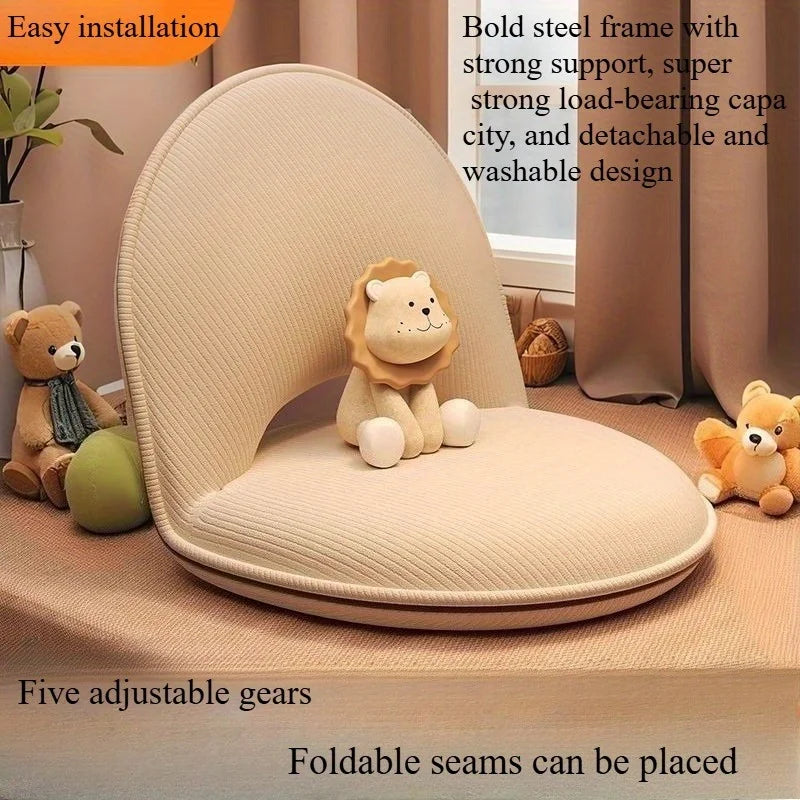 Chaise Longue Pliante Métal - Style Européen Capitonné