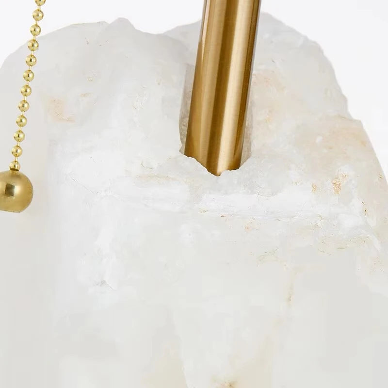 Lampe de Table en Marbre Design Moderne Luxueux