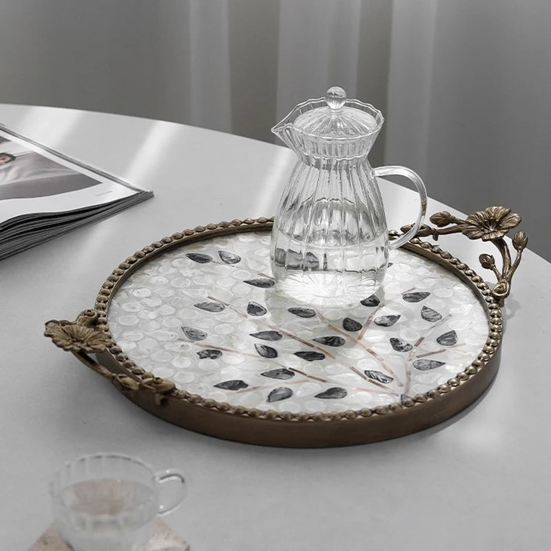 Plateau Coquillage Rangement Clés et Bijoux Minimaliste