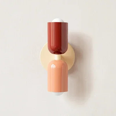Applique Murale LED - Style Macaron Moderne