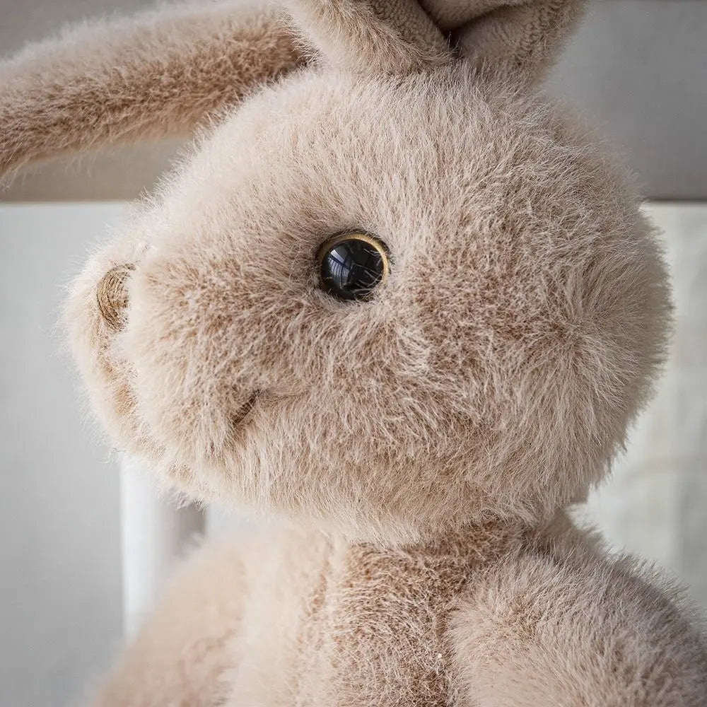 Peluche Lapin Longues Oreilles avec Écharpe