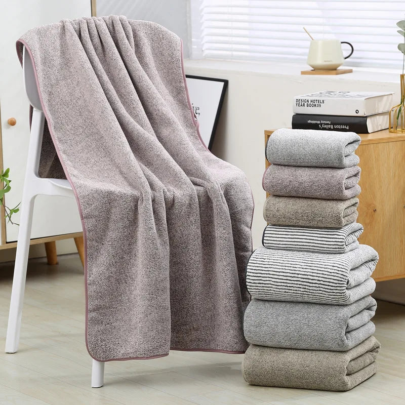 Bamboo Fiber Towel Set – Ultra Dense & Soft