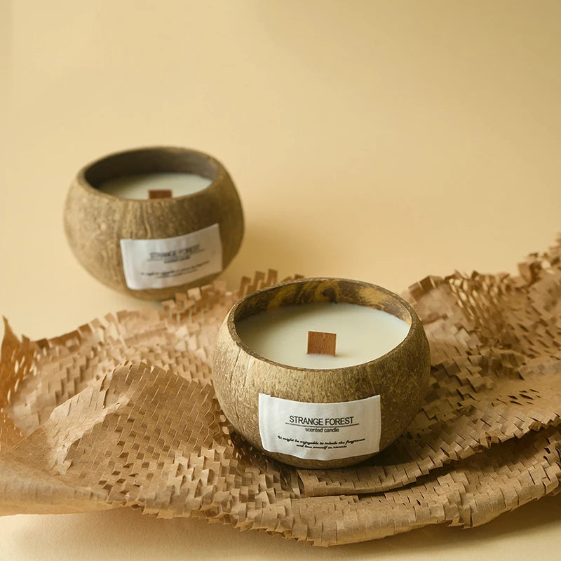 Bougie Parfumée Coquille de Coco