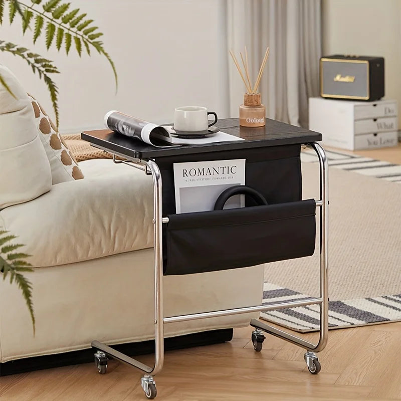 Table Pliante Mobile Multifonction - Hauteur Réglable