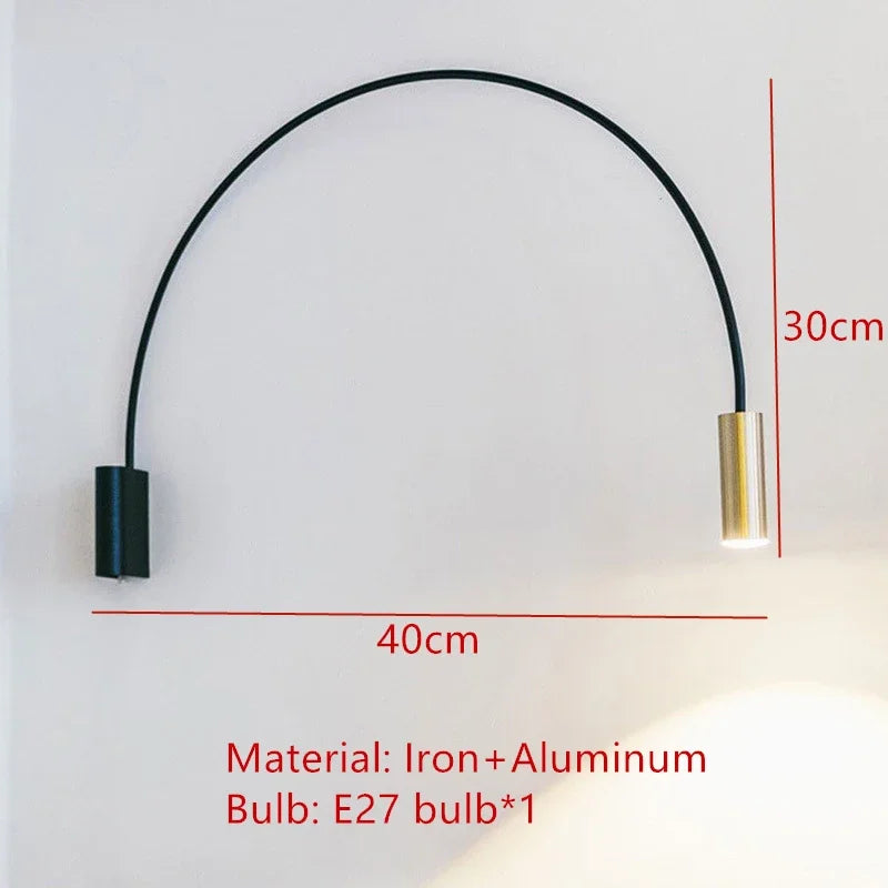 Applique Murale LED Arche Style Nordique Médiéval