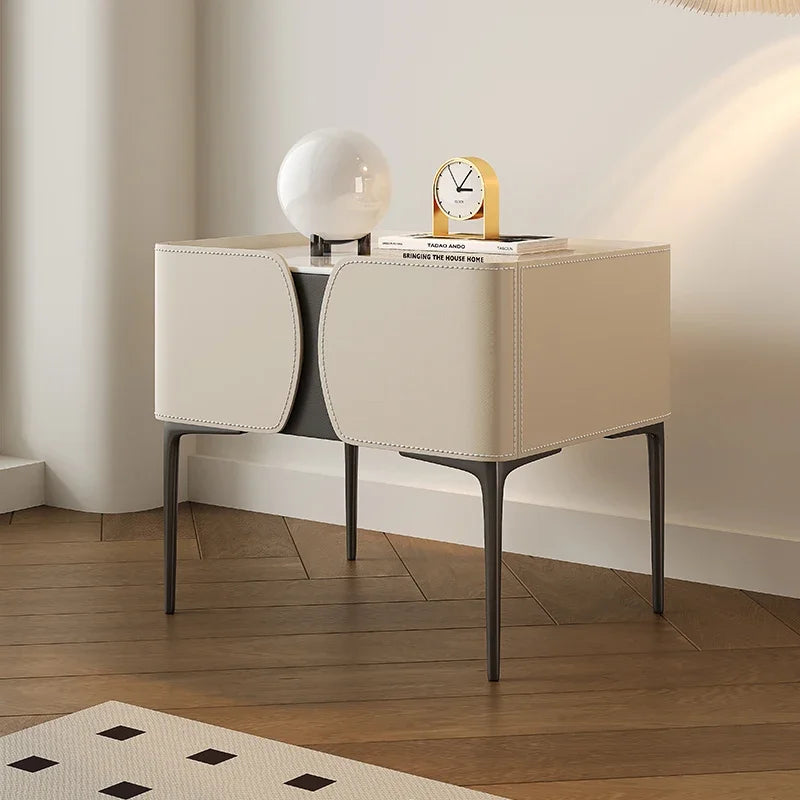 Minimalist Nightstand – Nordic Bedside Table