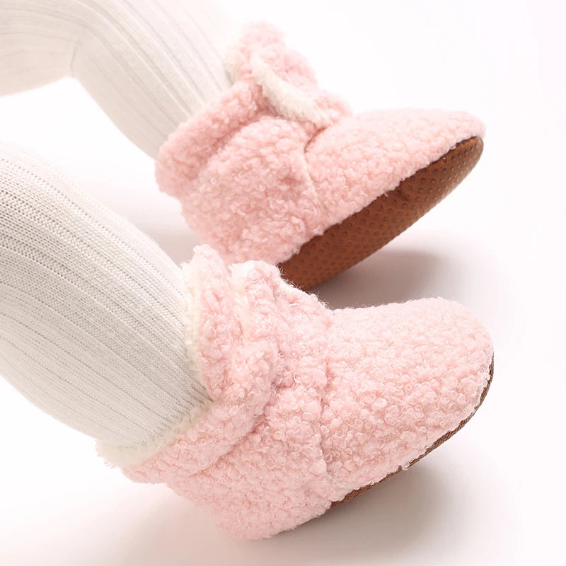 Chaussons Polaire Bébé Antidérapants